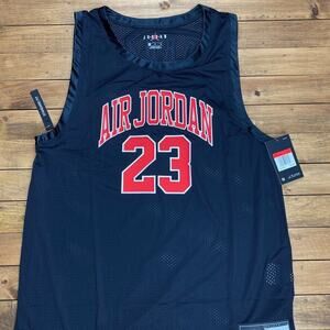 NEW Nike Air Jordan DNA Distorted UNC To CHI Jersey AJ1140-010 Men's Size Large